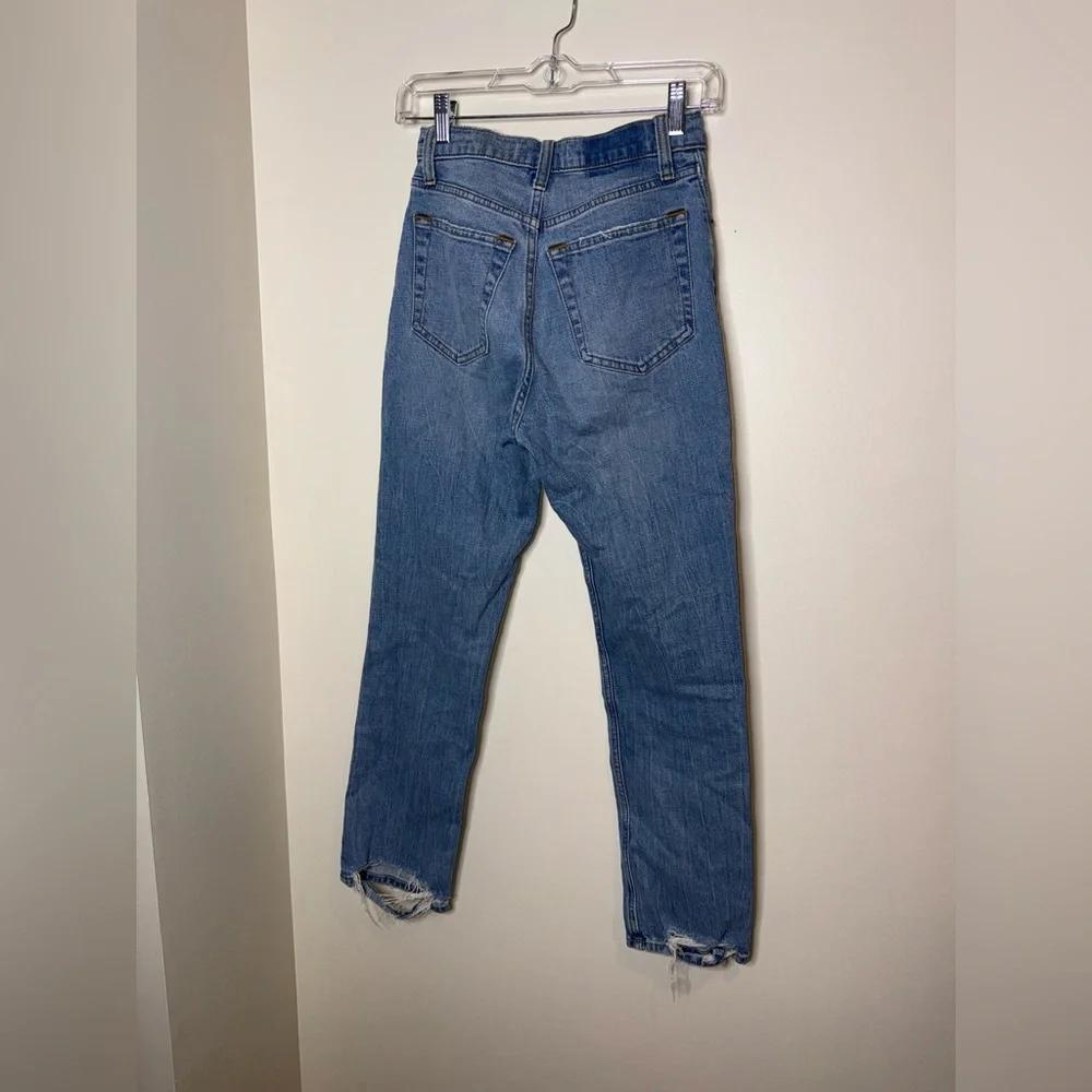 Abercrombie & Fitch The Ankle Straight Ultra High Rise Jean - Picture 8 of 8